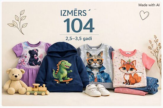 104 izmērs(Uz vasaras tirdziņu sezonu izņemts)