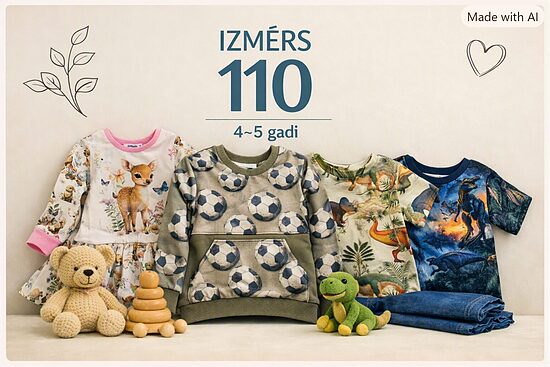 110 izmērs(Uz vasaras tirdziņu sezonu izņemts)