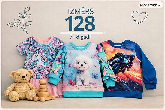 128 izmērs(Uz vasaras tirdziņu sezonu izņemts)