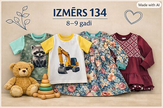 134 izmērs