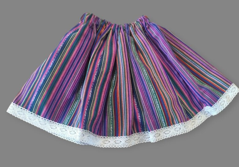 Svārciņi"Tautiskie" violetie