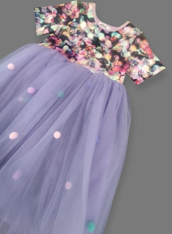 bumbiņkleita "Lapiņas" 