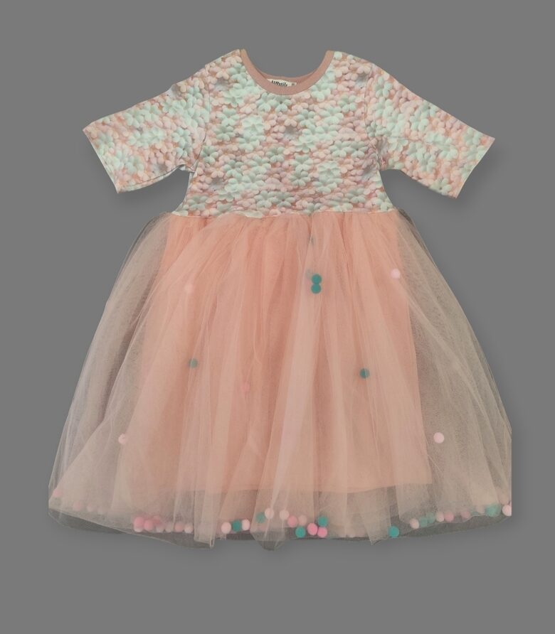 Bumbiņkleita "Ziedi" 