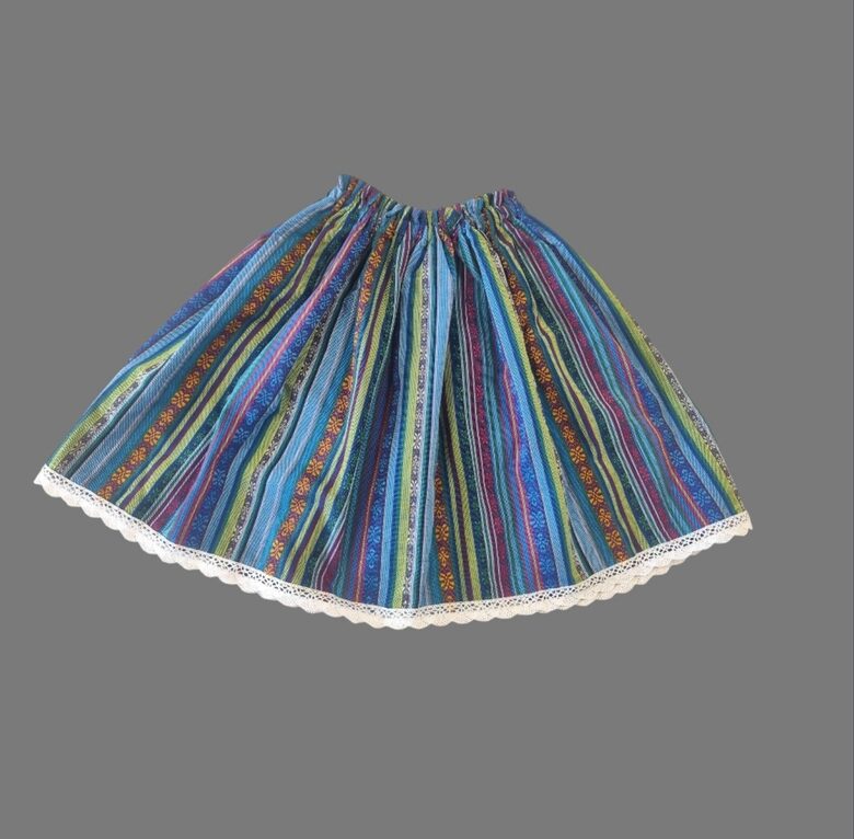 Svārciņi"Tautiskie" zili