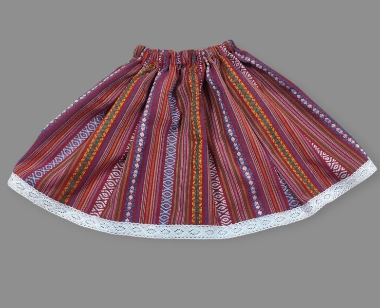 Svārciņi"Tautiskie" sarkanie nr 2 