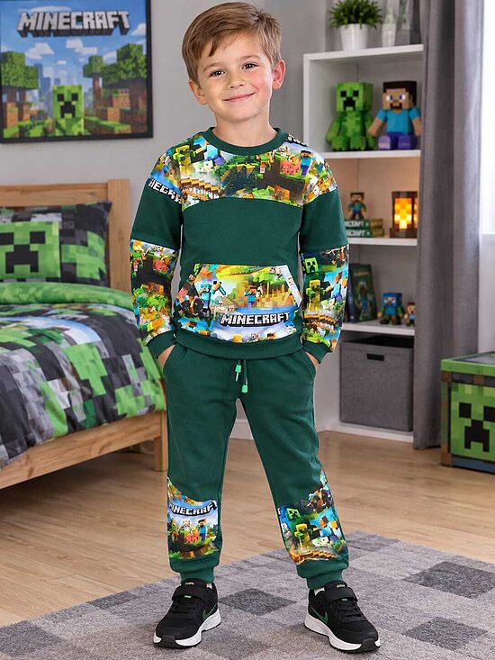 Komplekts ”Minecraft” zaļš