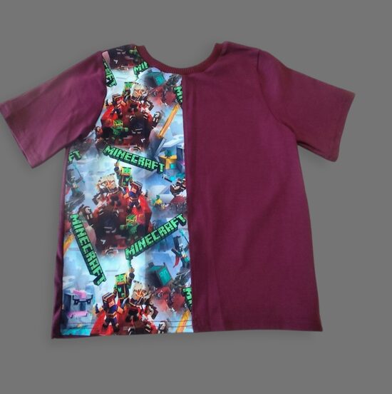 T-krekls "Minecraft"  bordo