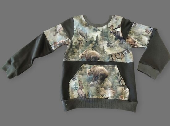 Džemperis "Meža zvēri"