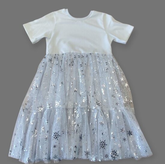 Kleita ”Sniegpārsliņa” Balta 122 izm.