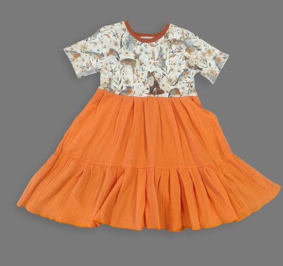 Kleita "Rudens dzīvnieki" 