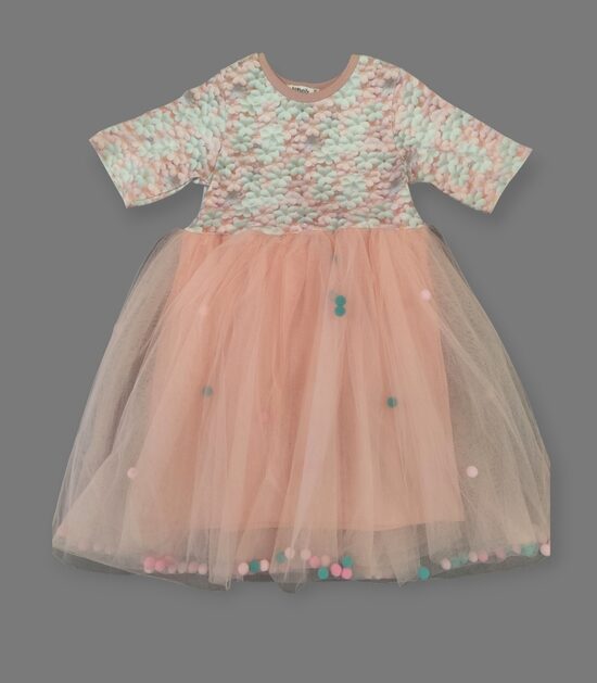 Bumbiņkleita "Ziedi" 