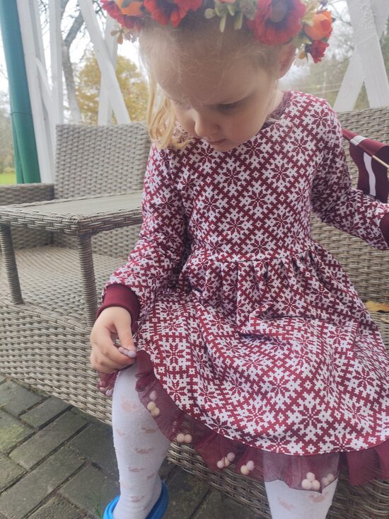 Kleita "Rakstu  prieks" 