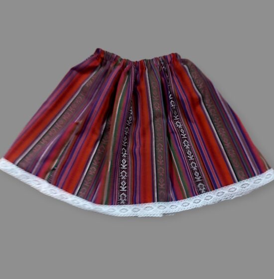 Svārciņi"Tautiskie" sarkani