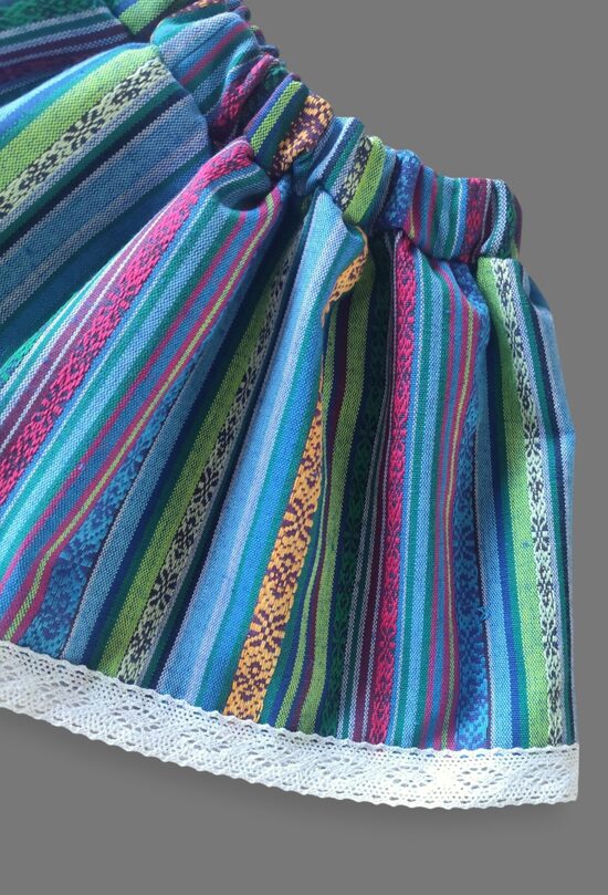 Svārciņi"Tautiskie" zili