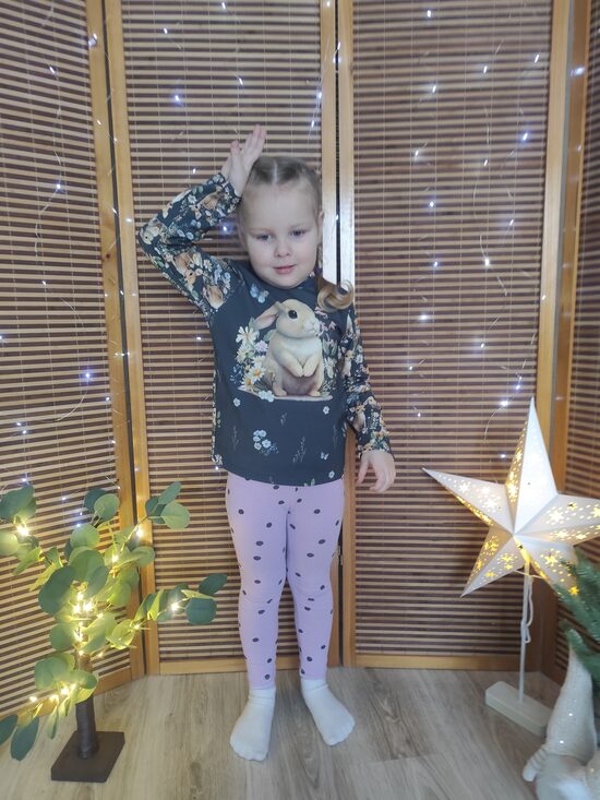 T-krekls "Zaķēns"  ar garām piedurknēm