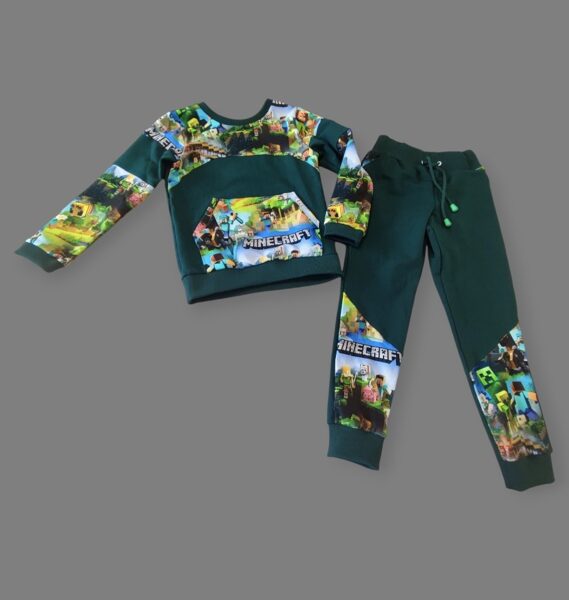 Komplekts ”Minecraft” zaļš