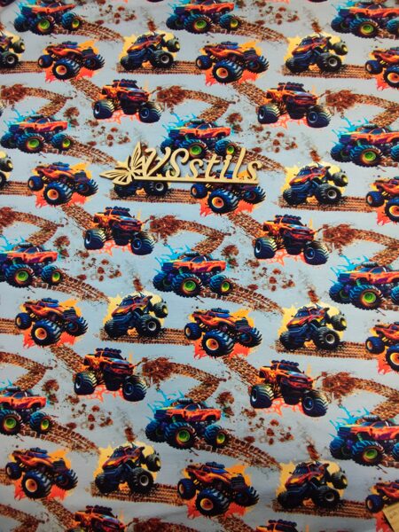 ”Monster truck ”(cena par 0,5m)