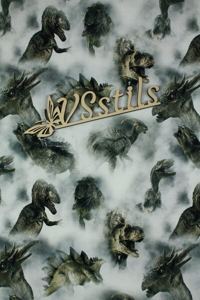 „ Dinozauri miglā ” (cena par 0,5m)